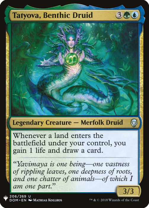Tatyova, Benthic Druid - Legendary