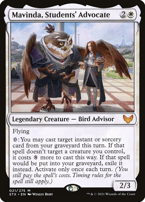 Mavinda, Students' Advocate  - Legendary (Foil)