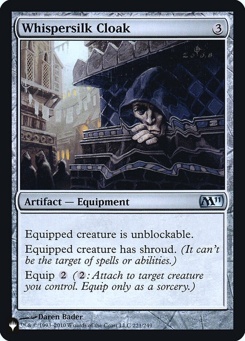 Whispersilk Cloak (Foil)