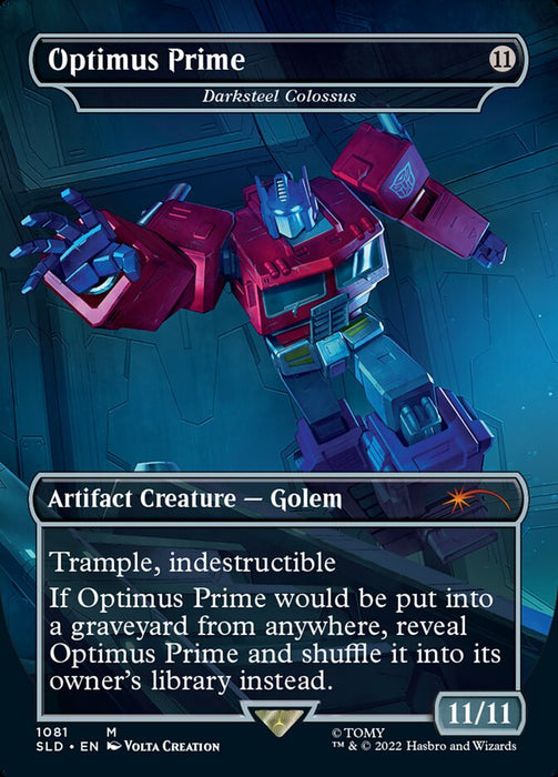 Optimus Prime // Optimus Prime - Darksteel Colossus // Darksteel Colossus - Borderless