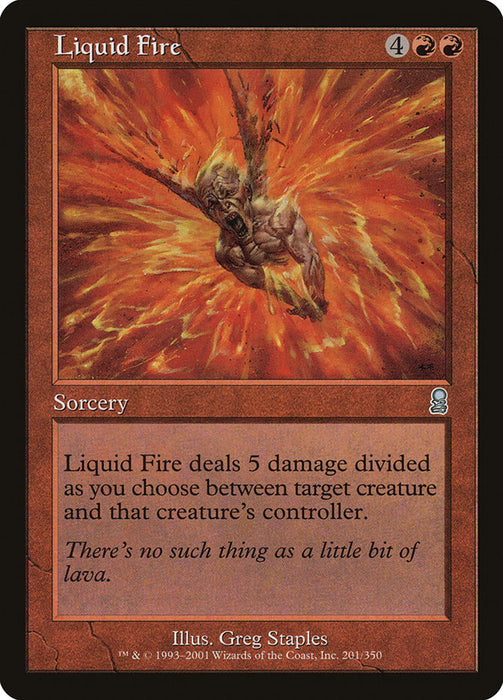 Liquid Fire  (Foil)