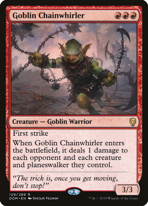 Goblin Chainwhirler  (Foil)