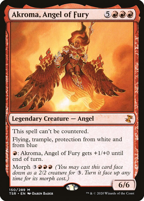 Akroma, Angel of Fury  - Legendary (Foil)