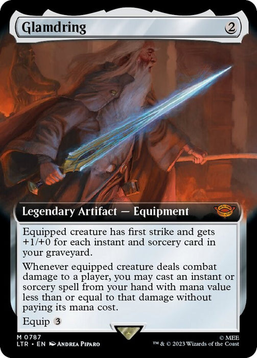 Glamdring - Legendary- Extended Art (Foil)