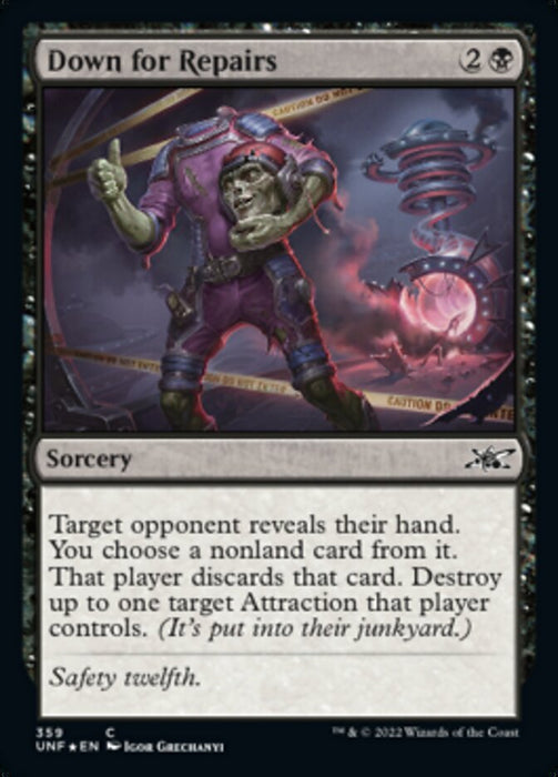 Down for Repairs (Foil)