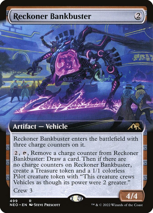 Reckoner Bankbuster  - Extended Art (Foil)