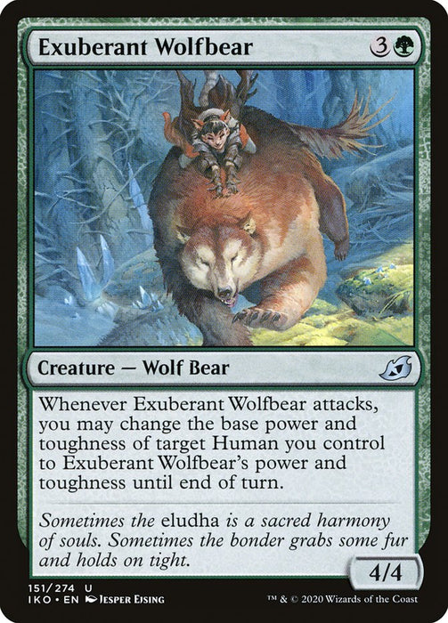 Exuberant Wolfbear  (Foil)