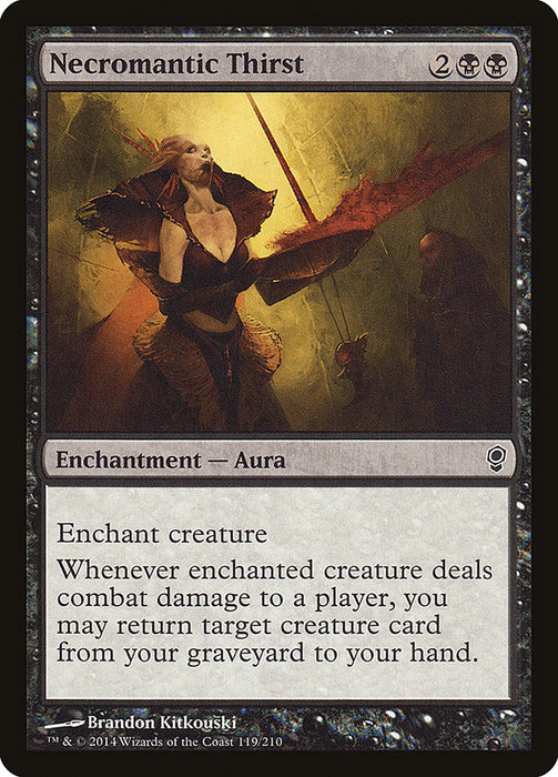 Necromantic Thirst  (Foil)
