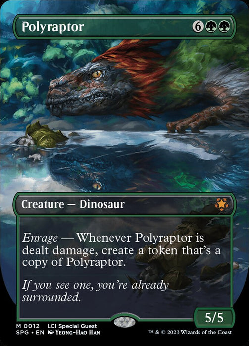 Polyraptor - Borderless