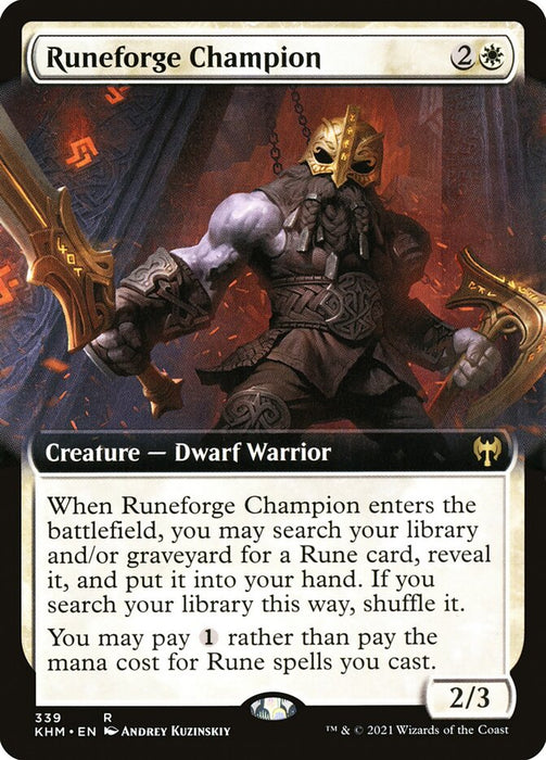 Runeforge Champion  - Extended Art (Foil)