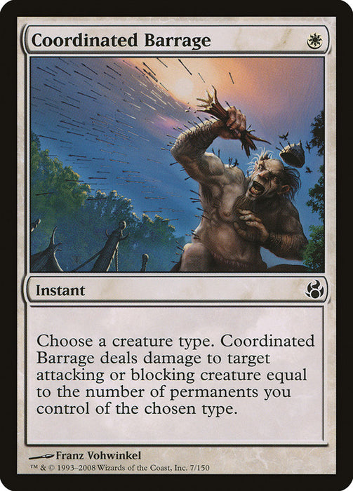 Coordinated Barrage  (Foil)