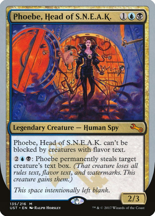Phoebe, Head of S.N.E.A.K.  (Foil)