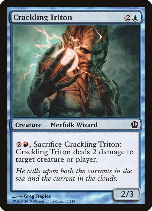 Crackling Triton  (Foil)
