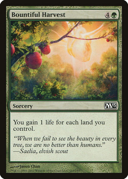 Bountiful Harvest  (Foil)