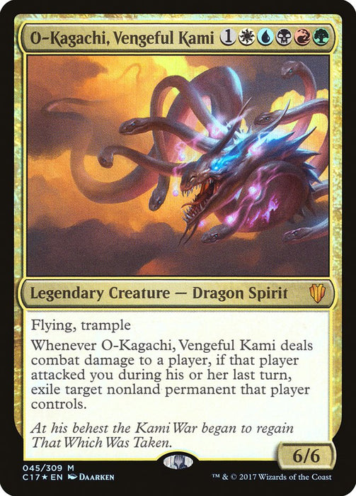 O-Kagachi, Vengeful Kami  (Foil)