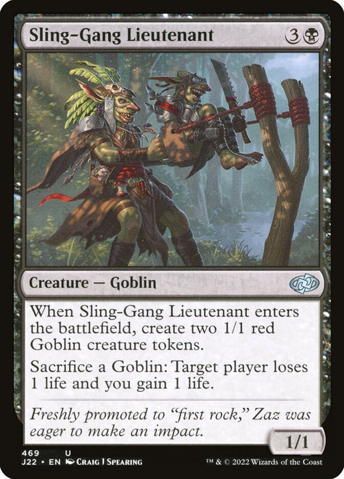 Sling-Gang Lieutenant