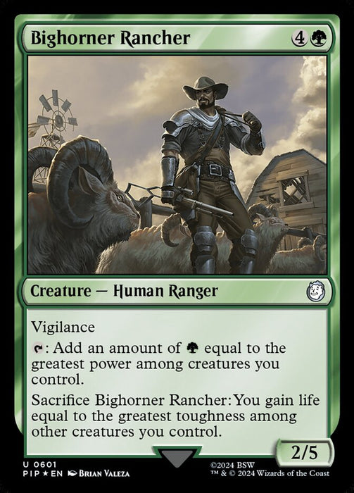 Bighorner Rancher (Foil)