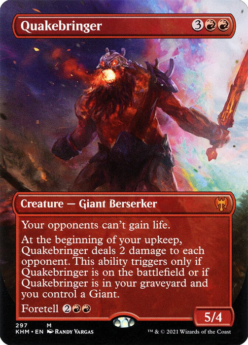 Quakebringer - Borderless  (Foil)