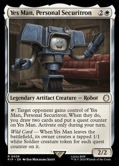 Yes Man, Personal Securitron - Legendary