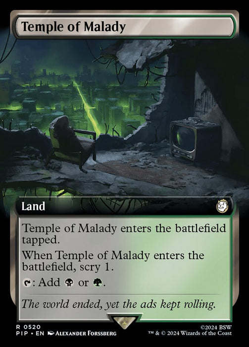 Temple of Malady - Extended Art