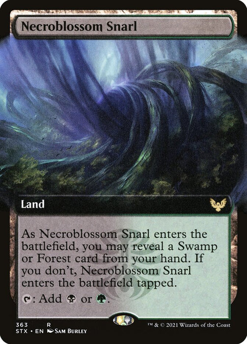 Necroblossom Snarl  - Extended Art (Foil)