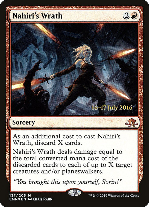 Nahiri's Wrath  (Foil)