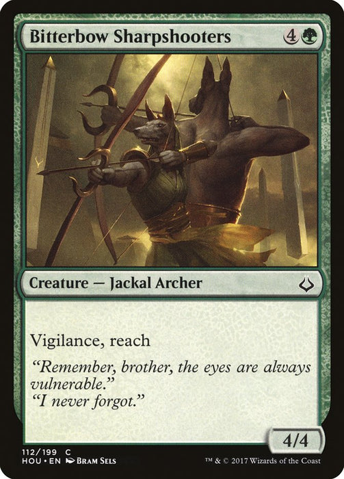 Bitterbow Sharpshooters  (Foil)