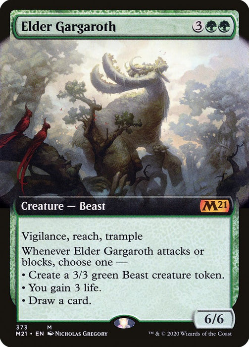 Elder Gargaroth  - Extended Art