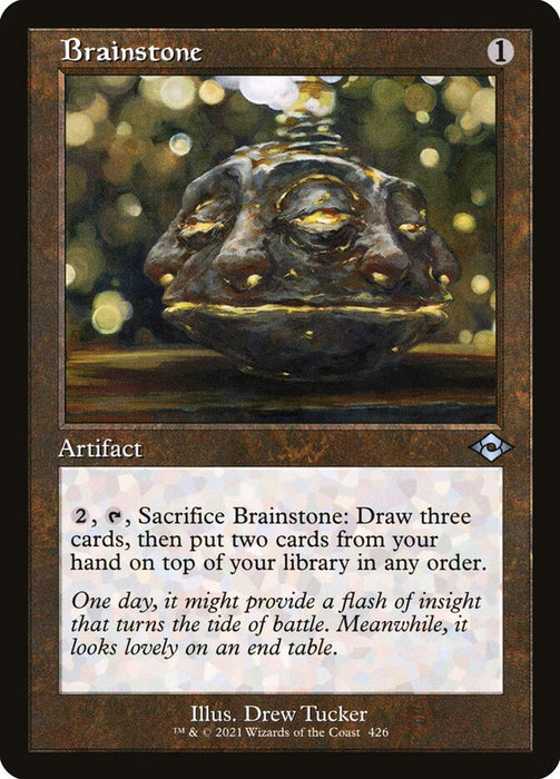 Brainstone - Retro Frame  (Foil)