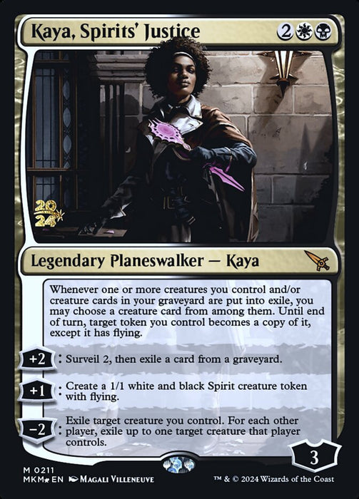 Kaya, Spirits' Justice (Foil)