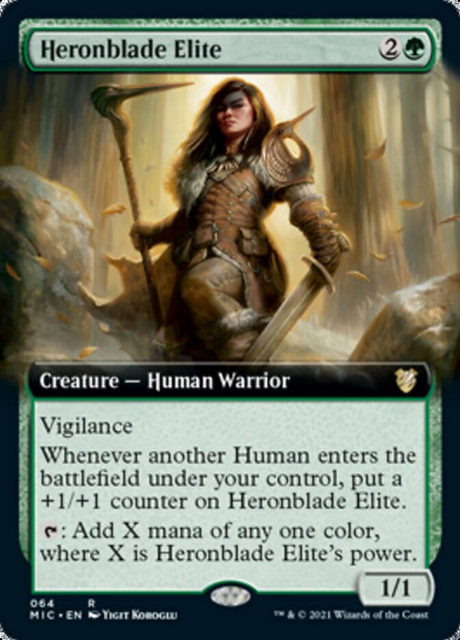 Heronblade Elite  - Extended Art