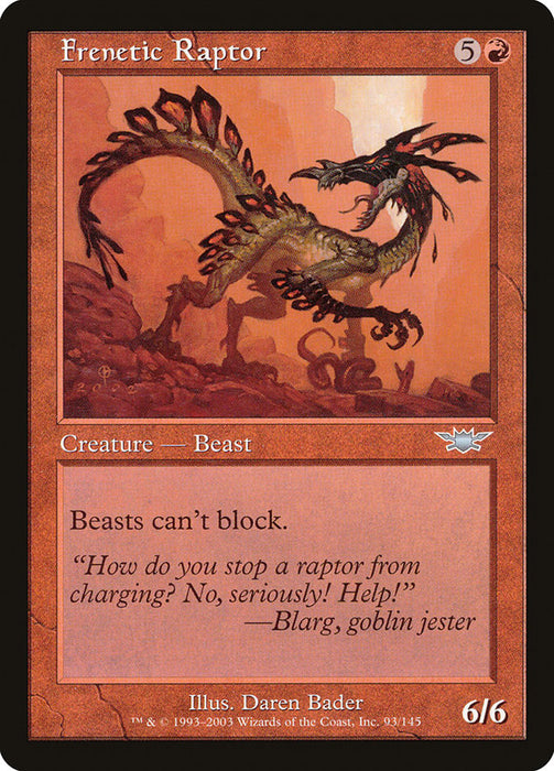Frenetic Raptor  (Foil)