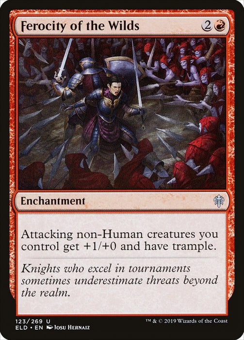 Ferocity of the Wilds  (Foil)