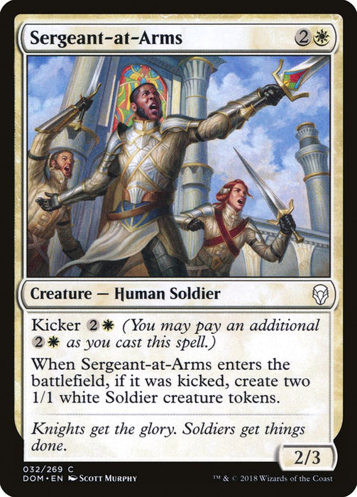Sergeant-at-Arms  (Foil)