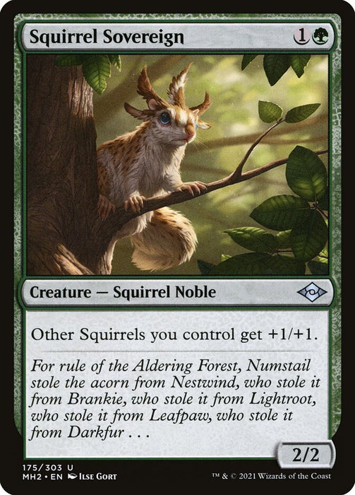 Squirrel Sovereign  (Foil)