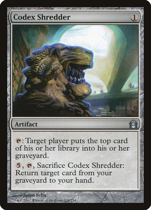 Codex Shredder  (Foil)