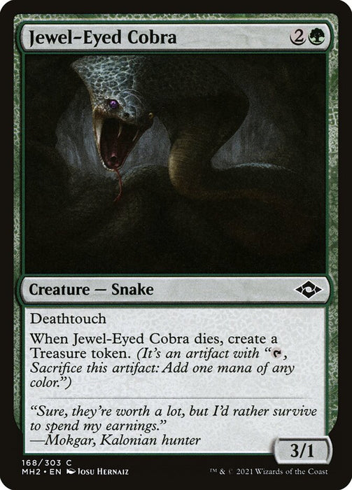 Jewel-Eyed Cobra  (Foil)