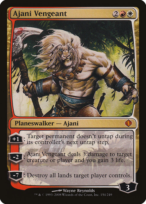Ajani Vengeant  (Foil)