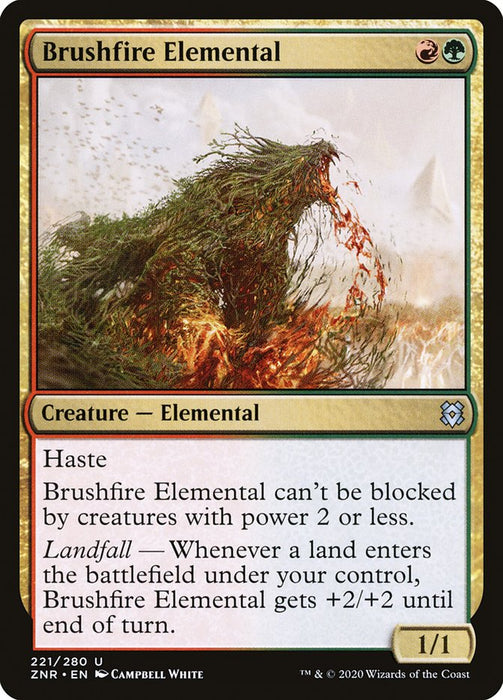 Brushfire Elemental  (Foil)