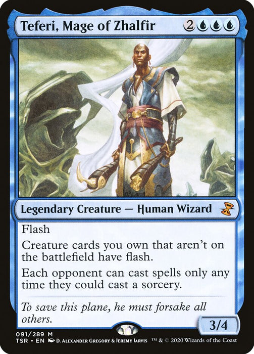 Teferi, Mage of Zhalfir  - Legendary (Foil)