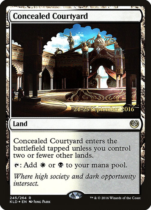 Concealed Courtyard  (Foil)