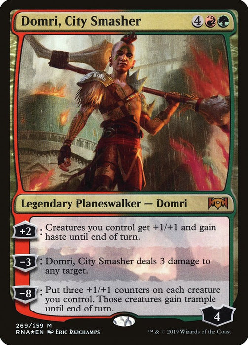 Domri, City Smasher  (Foil)