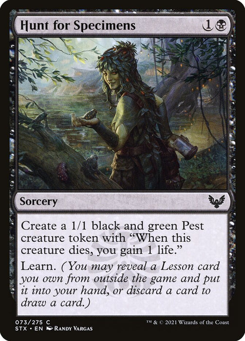 Hunt for Specimens  (Foil)
