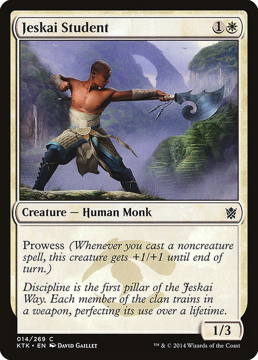 Jeskai Student  (Foil)
