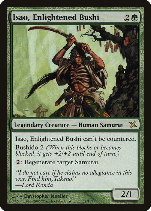 Isao, Enlightened Bushi  (Foil)