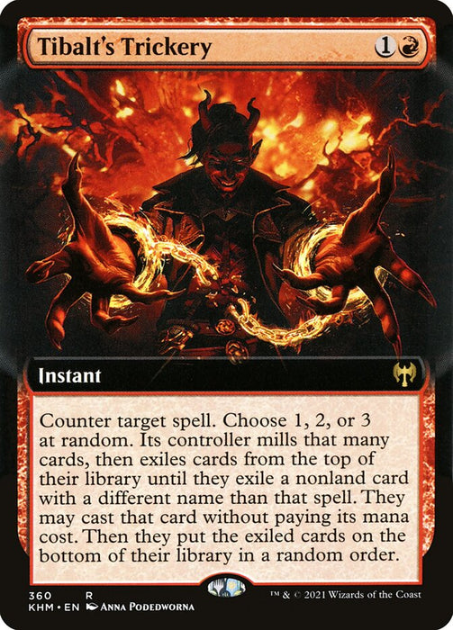 Tibalt's Trickery  - Extended Art (Foil)
