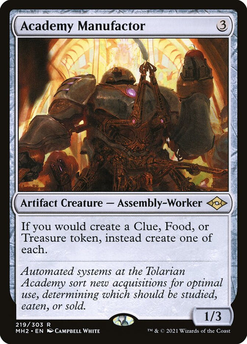 Academy Manufactor  (Foil)