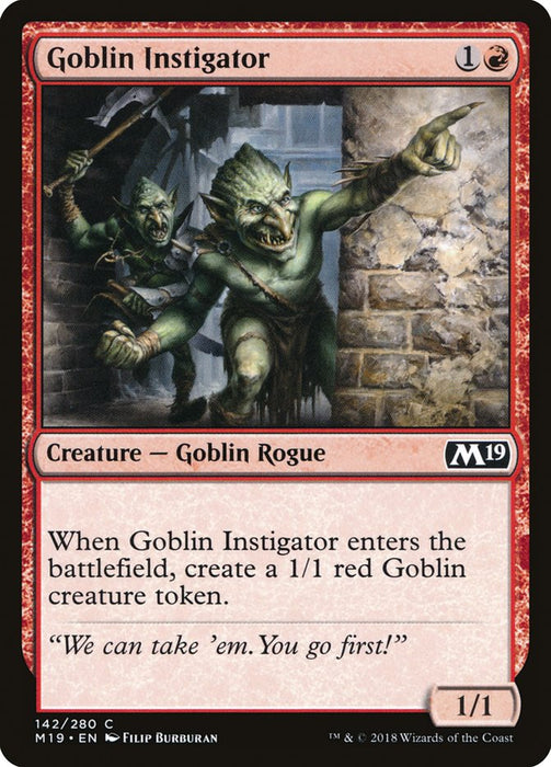Goblin Instigator  (Foil)