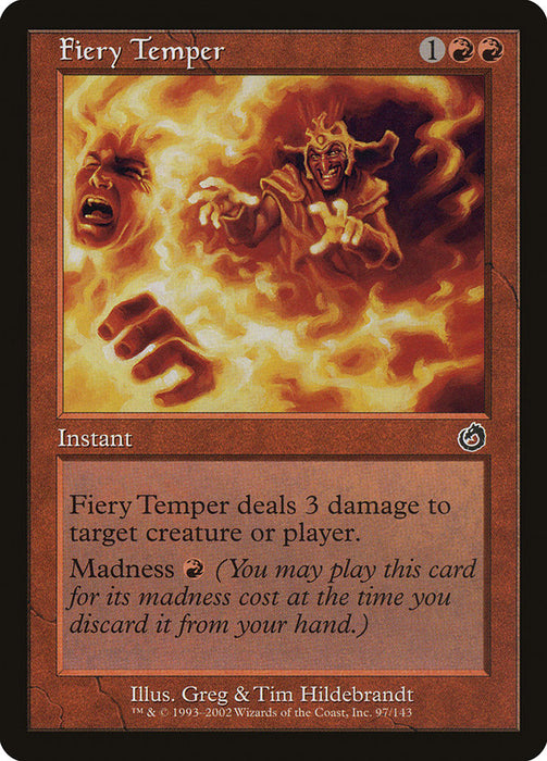 Fiery Temper  (Foil)