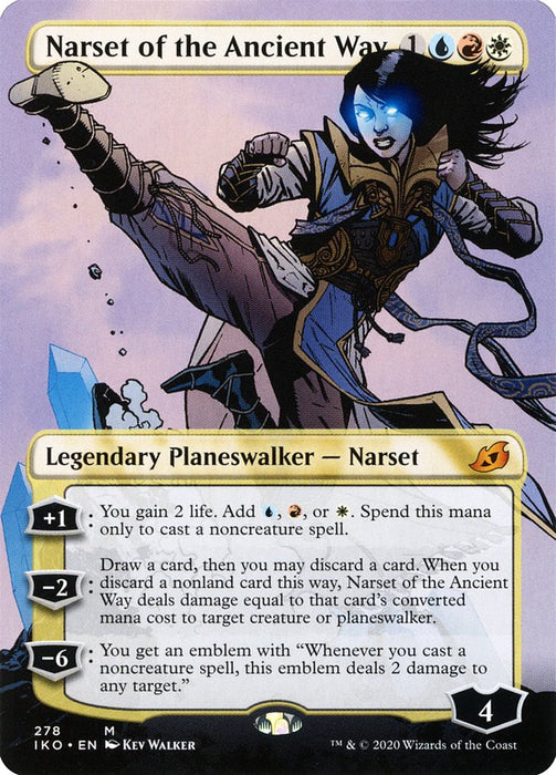 Narset of the Ancient Way - Borderless  (Foil)